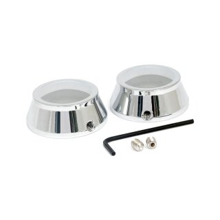 Schwingen Achsabdeckung Chrom Swingarm Pivot Bolt Cover für Harley XL Sportster 04-13