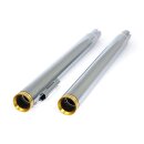 Slip-On Slim Touring muffler set 28" long chrome