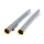 Slip-On Slim Touring muffler set 28" long chrome