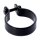 Muffler middle clamp 2" black
