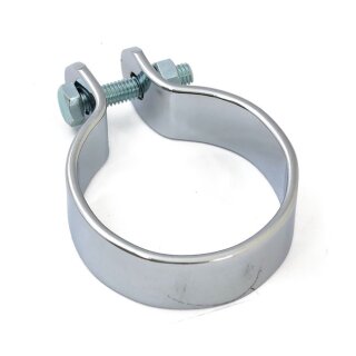 Muffler middle clamp 1-3/4" chrome