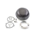 Chrom Bobber Style Luftfilter rund für Harley 88-22