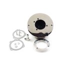 Chrom Bobber Style Luftfilter rund für Harley 88-22