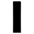 3/8-24 X 1/2 INCH ALLEN BOLT CHR.