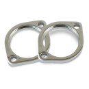 Flange, exhaust pipe 84-03/17-22 early style. Chrome