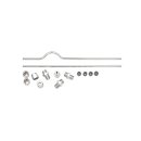 Sportster rocker box oil line kit. Chrome