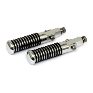 Sundance O-Ring-Fußrasten. Universelle 1/2-20-Befestigung. Verchromt.