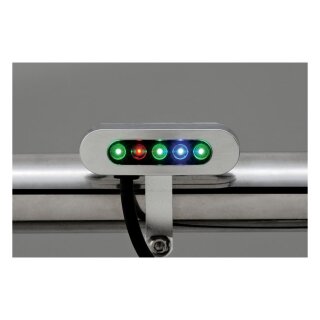 Daytona, Alpha, micro led indicator kit. Chrome