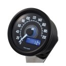 Daytona, Velona 60mm electronic speedometer 200km/h, black