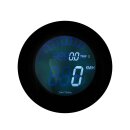 Daytona Velona Universal Motorrad Multifunktion Digital Tachometer schwarz 60mm