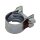 Aba hose clamps, 12mm for 1/4" hose. Zinc plated