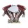 K&N, billet air cleaner assembly. Teardrop grooved