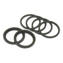 Manifold adapter rings. O-ring to band