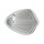 Wedge air cleaner assembly. Chrome