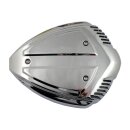 Wedge air cleaner assembly. Chrome