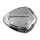 Wedge air cleaner assembly. Chrome
