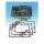 James, gasket transmission oil pan. .031" paper/silicone