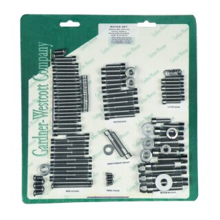 Motor Primär Deckel Edelstahl Schrauben Kit poliert für Harley Softail 00-06