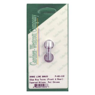 Brake banjo bolt tapered allenhead 3/8-24