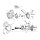 CHAIN OILER ADJ. SCREW (SLOTTED)