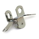 OEM Style Motorhalter verchromt für Harley FX...