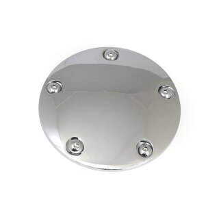 Domed Point Cover chrom für Harley Dyna Softail Touring Twin Cam 99-17