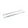 Front fender tip spears, chrome steel