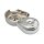S&S, Super E/G air cleaner cover, notched. Chrome
