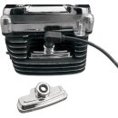 Evo spark plug & head bolt cover kit. Chrome