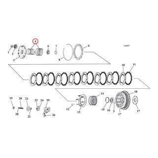 CLUTCH SPRING SET