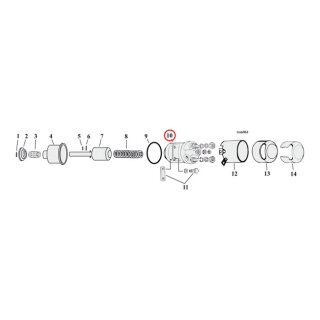 ACCEL, 4-speed solenoid. Chrome