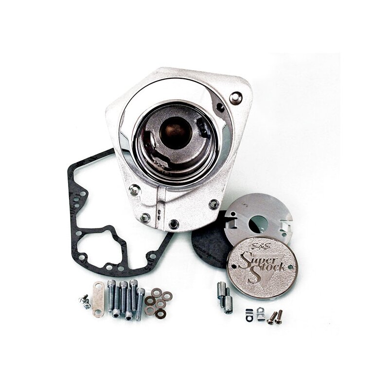 Cam Cover Kit Flangeless S S f r Harley Dyna Shovel Softail 73 92