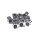 1/4-20 CHROME ALLEN NUT