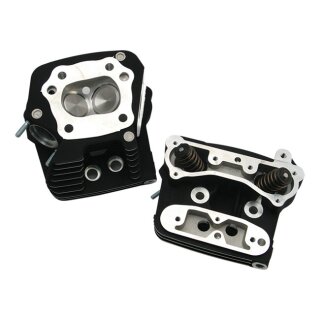 S&S SuperStock Zylinderkopf Set schwarz für Harley Evo 84-99
