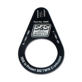 S&S, crankpin nut clearance gauge
