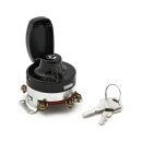 FL style ignition switch, electronic. Flat key. Black