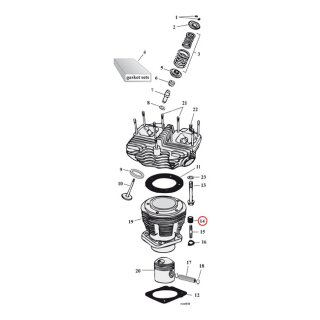 COLONY CYL BASE NUT KIT