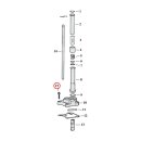 GW, tappet block mount kit, 12-point. Chrome