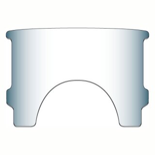 National Cycle, repl. adj. lower window (style A). Tinted