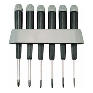 Teng Tools, mini screwdriver set. Slotted & Phillips