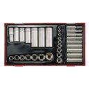 TENG TOOLS, 32PC LONG/SHORT SOCKETS