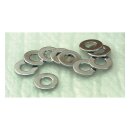 CHROME FLAT WASHERS 1/4 INCH
