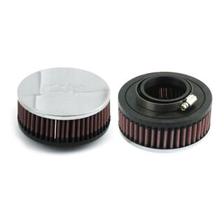 K&N, air cleaner assembly. 51mm diameter