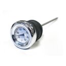 OIL TANK DIPSTICK WITH TEMP. GAUGE WHITE