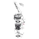 HEAD BOLT KIT, 12-POINT. CHROME
