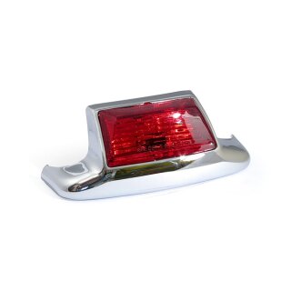 Fender tip with light, rear