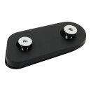 Primary chain inspection cover Satin black for Harley XL...