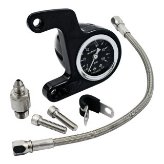 GST, OIL GAUGE MOUNT KIT, BLACK