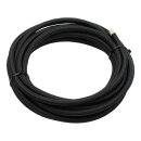 Braided hose 3/8" (10mm). Black nylon