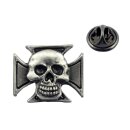 SKULL ADHESIVE EMBLEM, MALTESE SKULL